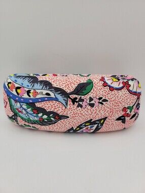 Vera Bradley Pink Floral Clamshell Eyeglass Case